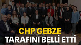 CHP Gebze tarafını belli etti